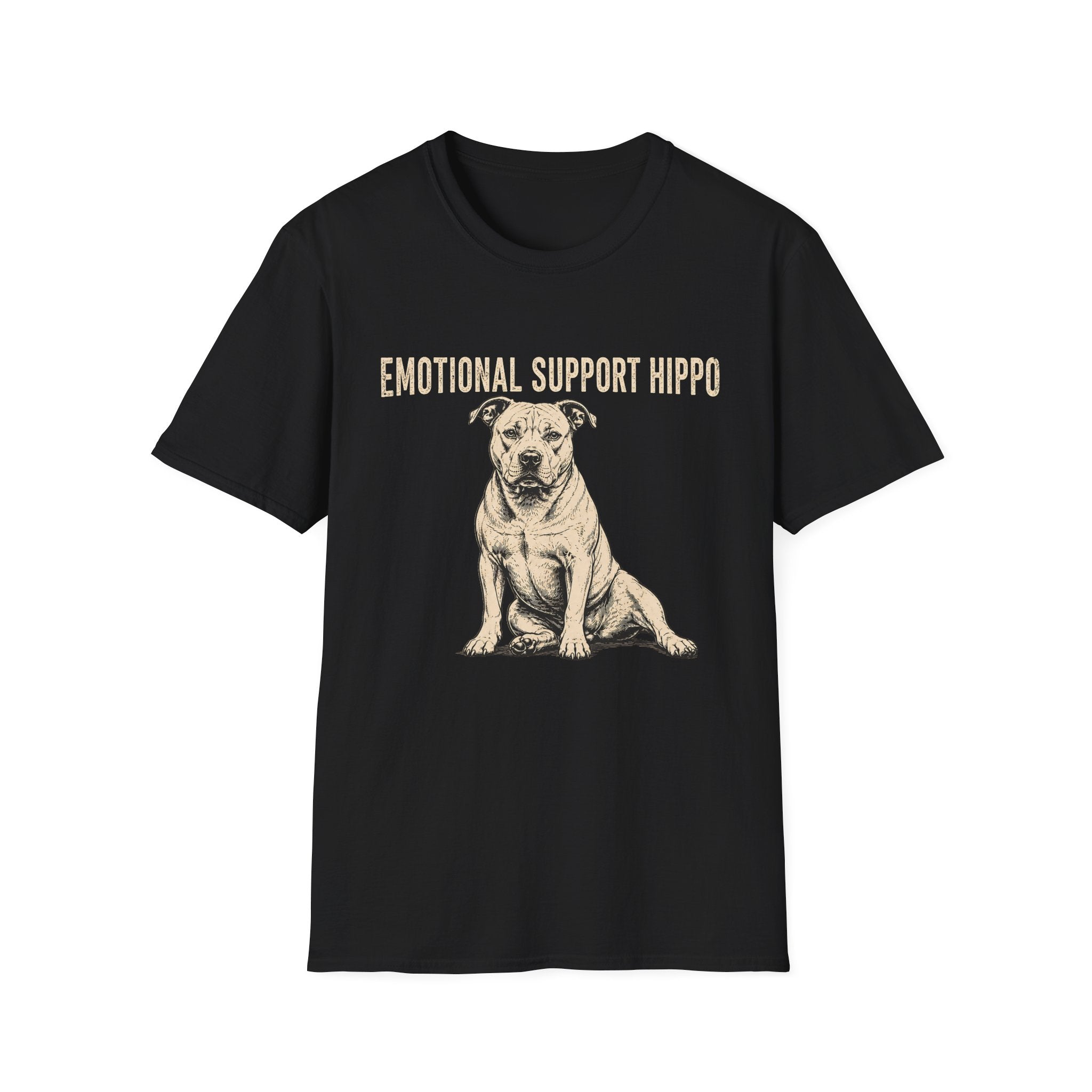 Emotional Support Hippo T-shirt