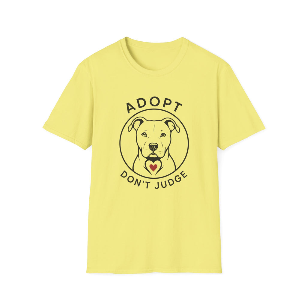 Adopt Don't Judge T-shirt
