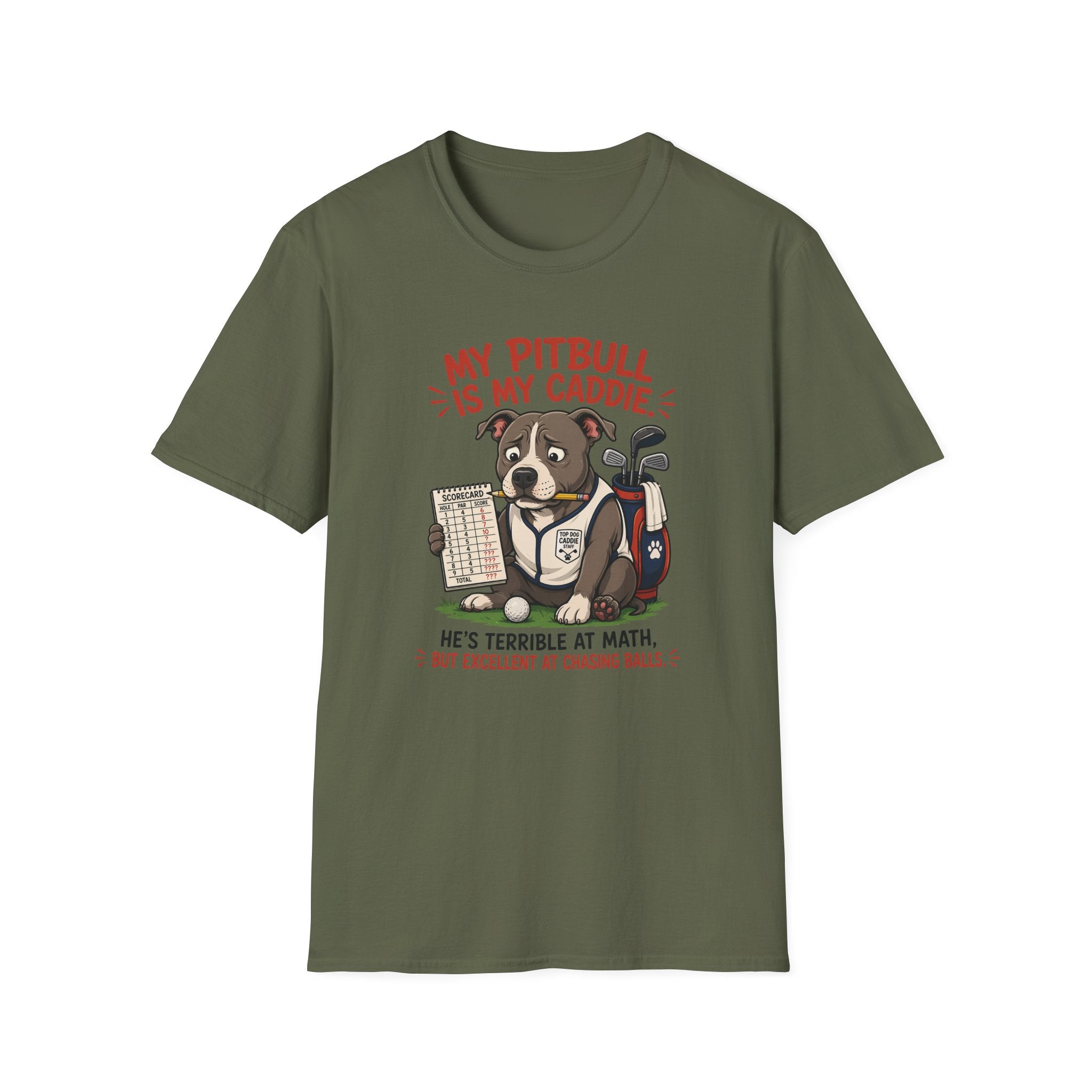 My Pitbull is My Caddie T-shirt