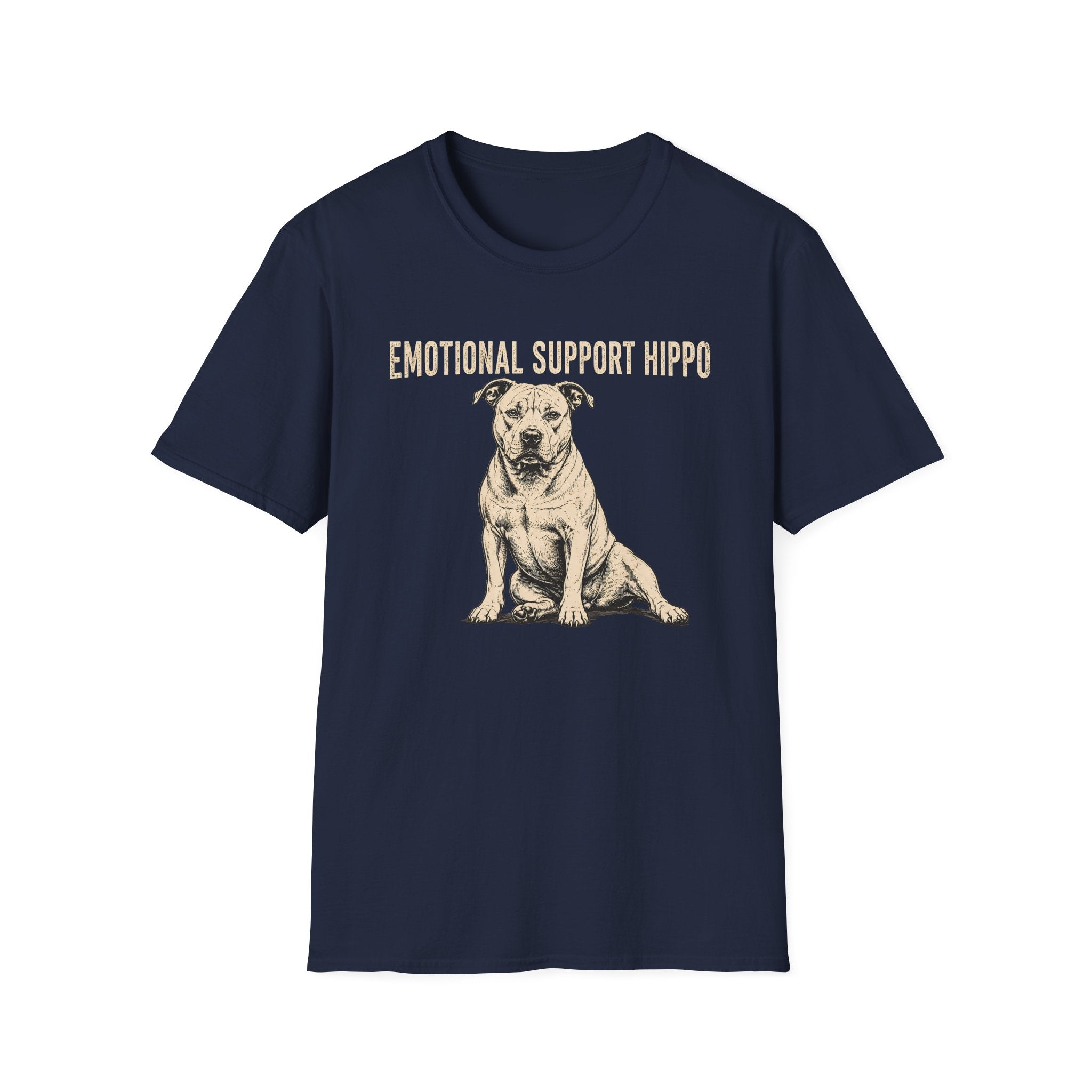 Emotional Support Hippo T-shirt