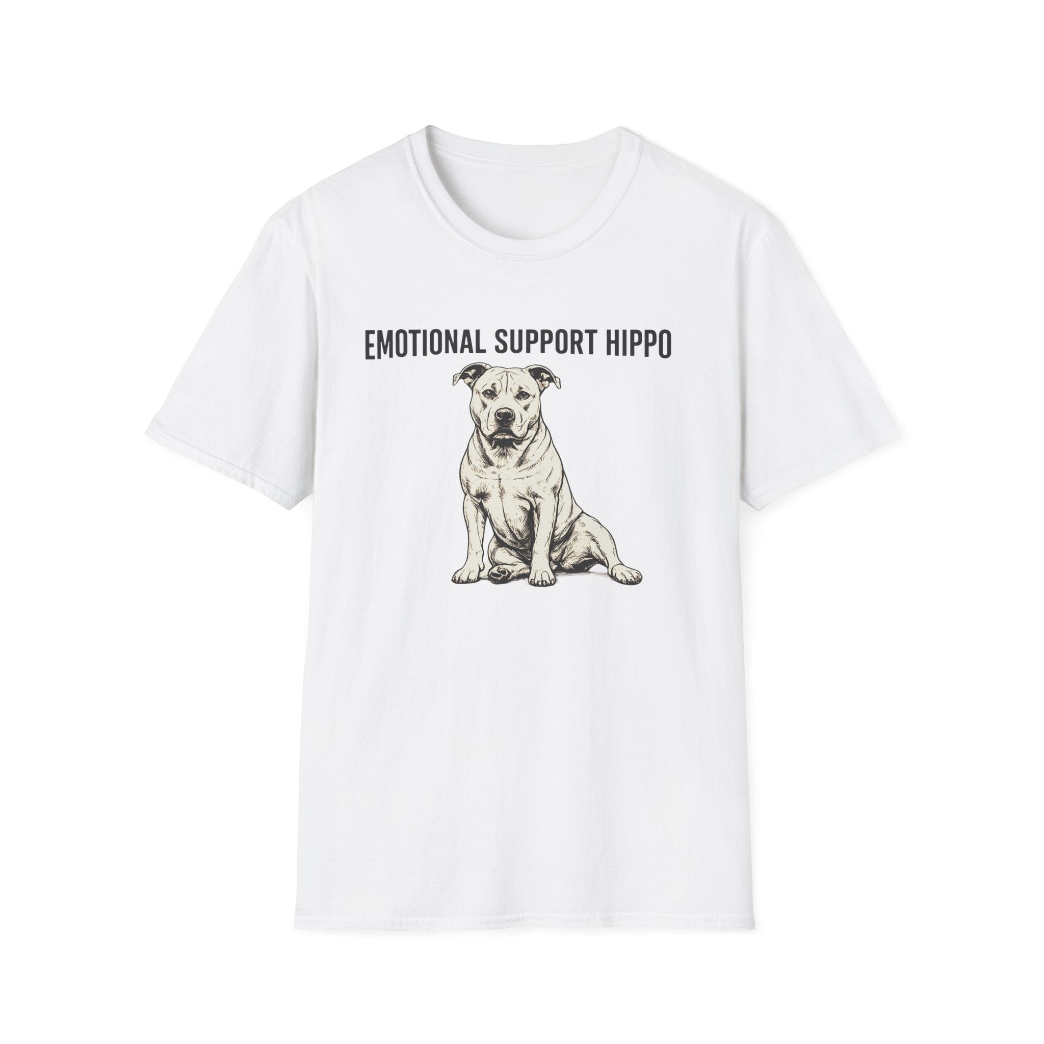Emotional Support Hippo T-shirt